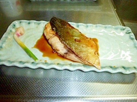 イナダの照り焼き